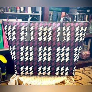 Kate Spade Houndstooth Tote